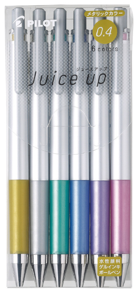 LJP120S4-6CM｜ジュースアップ 04 メタリックカラー6色セット｜PILOT