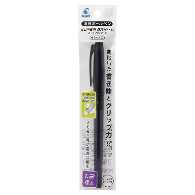PILOT スーパーグリップG キャップ式 1.2極太 パック入の商品画像