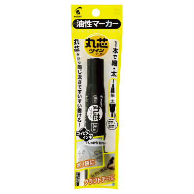PILOT 丸芯ツインマーカー 細・太 パック入の商品画像